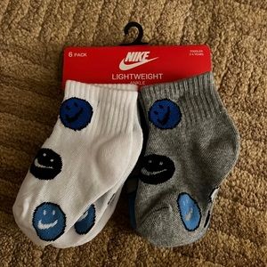 Infants' Nike Smiley Lightweight Ankle 6-Pair Pack